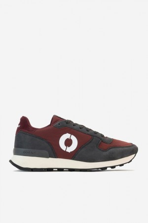 Ecoalf Maroon Ucla Sneakers Herren Bordeaux | MHI-145689