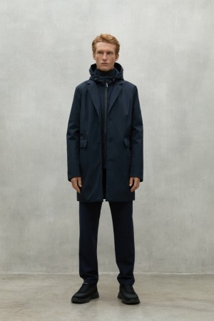 Ecoalf Maudit Jacken Herren Navy Blau | MLK-354870