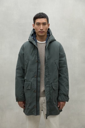 Ecoalf Merapi Mäntel Herren Khaki | IDY-985732