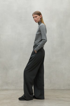 Ecoalf Miel Hosen Damen Dunkelgrau | PTW-032895