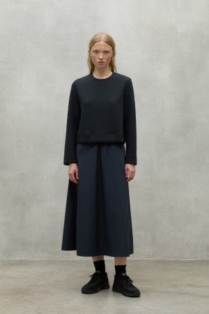 Ecoalf Morgan Kleid Damen Schwarz | NMW-178426