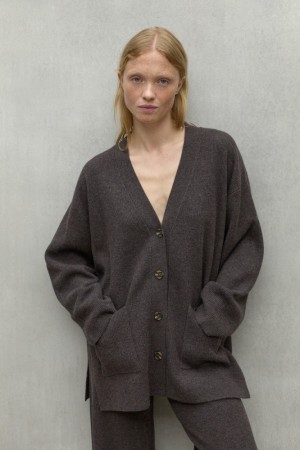 Ecoalf Nim Pullover Damen Dunkelbraun | XVN-938516