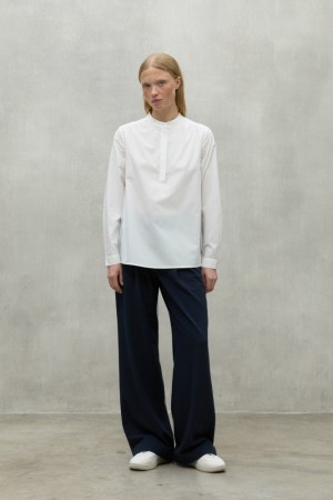 Ecoalf Nora Hemd Damen Weiß | HLW-172906