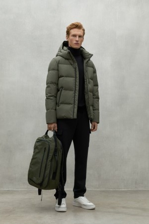Ecoalf Oslo Suitcase Herren Grün | HBT-180623