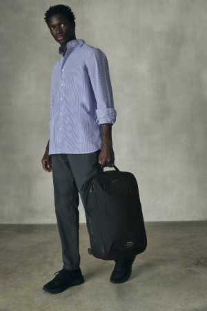 Ecoalf Oslo Suitcase Herren Schwarz | MPR-675901