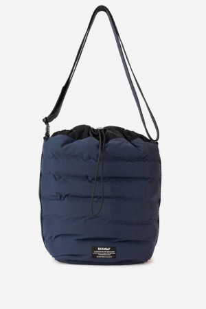Ecoalf Pad Bucket Tasche Damen Navy Blau | NIY-573109