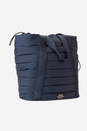 Ecoalf Pad Tragetaschen Damen Navy Blau | CJX-043826