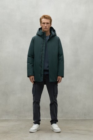Ecoalf Parko Mäntel Herren Dunkelgrün | GPT-735948
