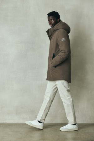 Ecoalf Parko Mäntel Herren Grün | UYO-659172