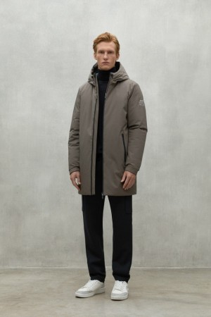 Ecoalf Pasu Mäntel Herren Grün | IKL-956328