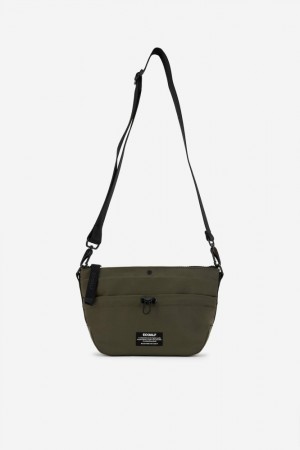 Ecoalf Pepita Schultertasche Damen Grün | SQR-865240