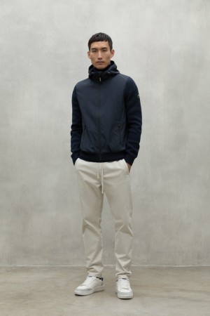 Ecoalf Petrus Jacken Herren Navy Blau | DTG-367912