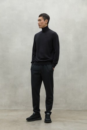 Ecoalf Sauco Pullover Herren Schwarz | ROD-246739
