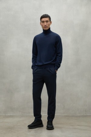 Ecoalf Sepik Hose Herren Navy Blau | FMQ-068231