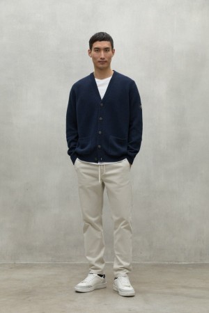 Ecoalf Seyal Pullover Herren Navy Blau | SWT-159674