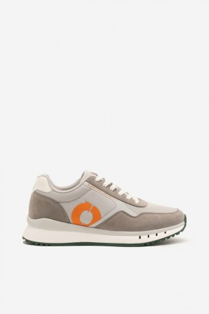 Ecoalf Sicilia Sneakers Herren Hellgrau | ZDO-873169