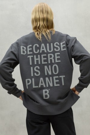 Ecoalf Storm Sweatshirts Damen Dunkelgrau | CRQ-072934