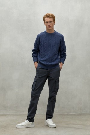 Ecoalf Tilo Pullover Herren Blau | BTX-902871