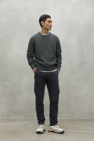 Ecoalf Tilo Pullover Herren Grau | IXQ-097624