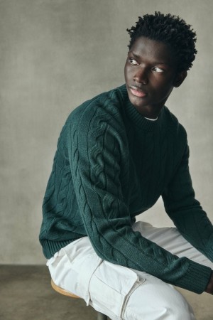 Ecoalf Tilo Pullover Herren Grün | ZAI-564920