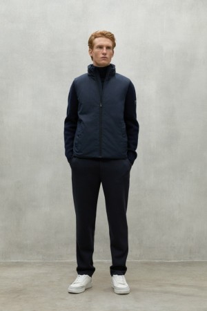Ecoalf Tipa Jacken Herren Navy Blau | WXI-824537