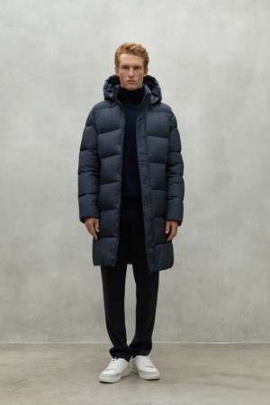 Ecoalf Velan Mäntel Herren Navy Blau | GKP-062947