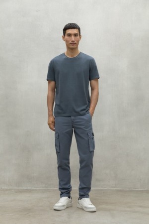 Ecoalf Vent T-shirts Herren Blau | ASL-148630