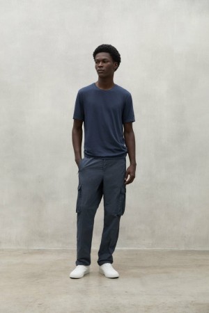 Ecoalf Vent T-shirts Herren Navy Blau | NBF-735048