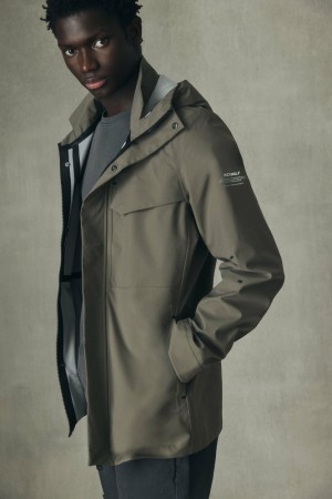 Ecoalf Vinson Jacken Herren Grün | QVJ-715642