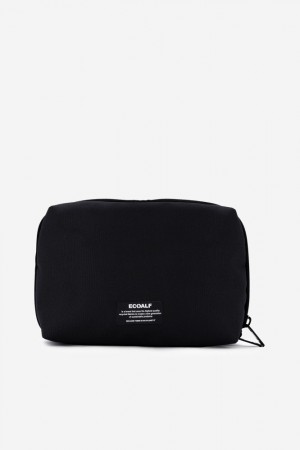 Ecoalf Wakai Kulturbeutel Herren Schwarz | LIW-976138