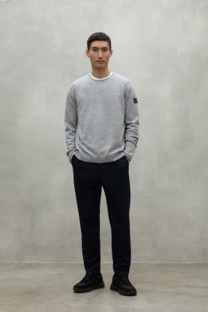 Ecoalf Yulan Pullover Herren Grau | YQM-750143
